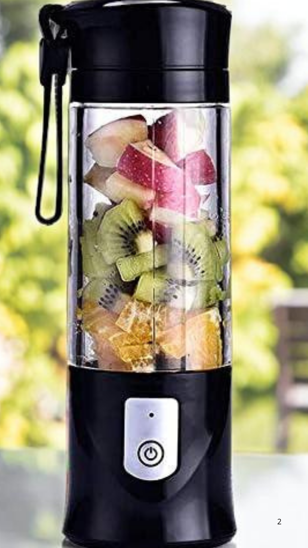 Portable Juicer Blender 600ml Electric Fruit Juicer USB Charging Lemon Orange Fruit Juicing Cup Smoothie Blender Machine