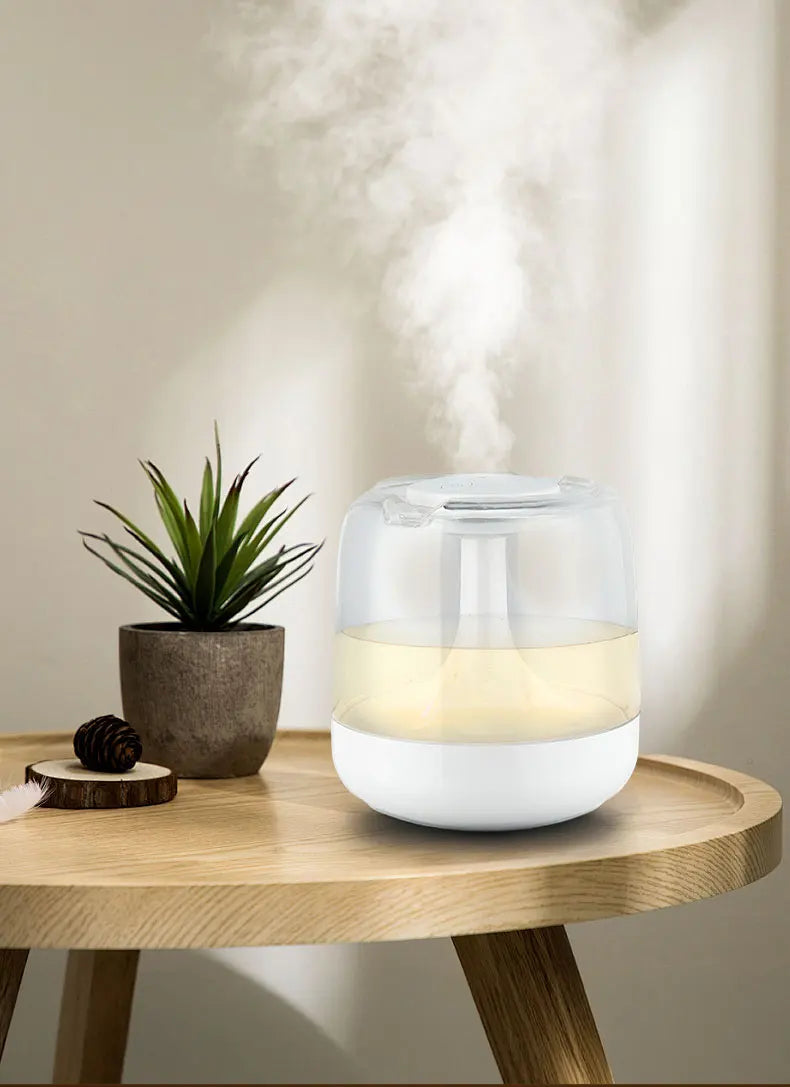 650ML Portable Humidifier Air Humidifier Essential Oil Home Bedroom Aroma Diffuser With Colorful Night Lights USB Humidifier