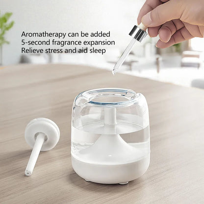650ML Portable Humidifier Air Humidifier Essential Oil Home Bedroom Aroma Diffuser With Colorful Night Lights USB Humidifier